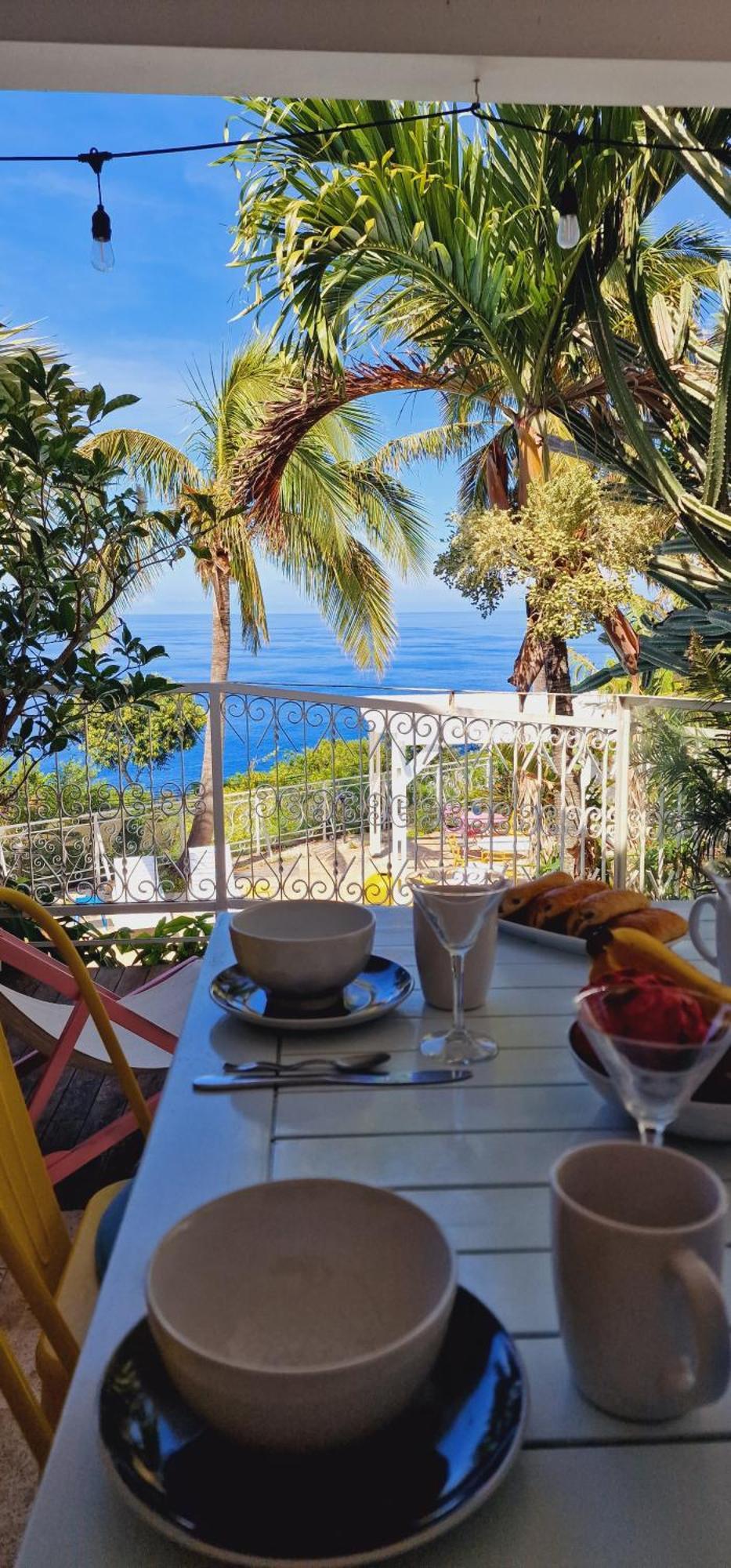 La Boheme, Residence De 5 Appartements Avec Piscine, Vue Ocean, Petite Ile 외부 사진