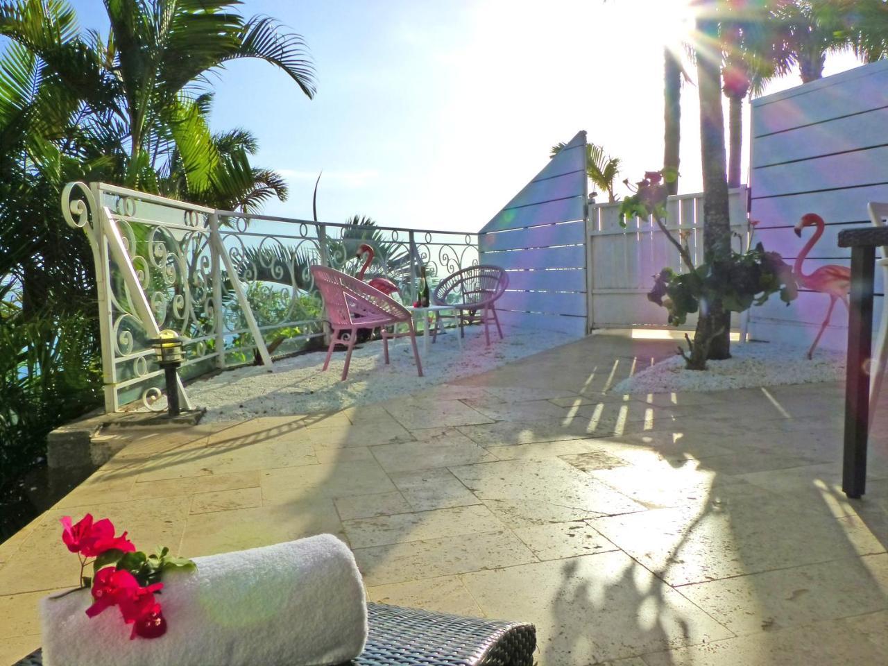 La Boheme, Residence De 5 Appartements Avec Piscine, Vue Ocean, Petite Ile 외부 사진
