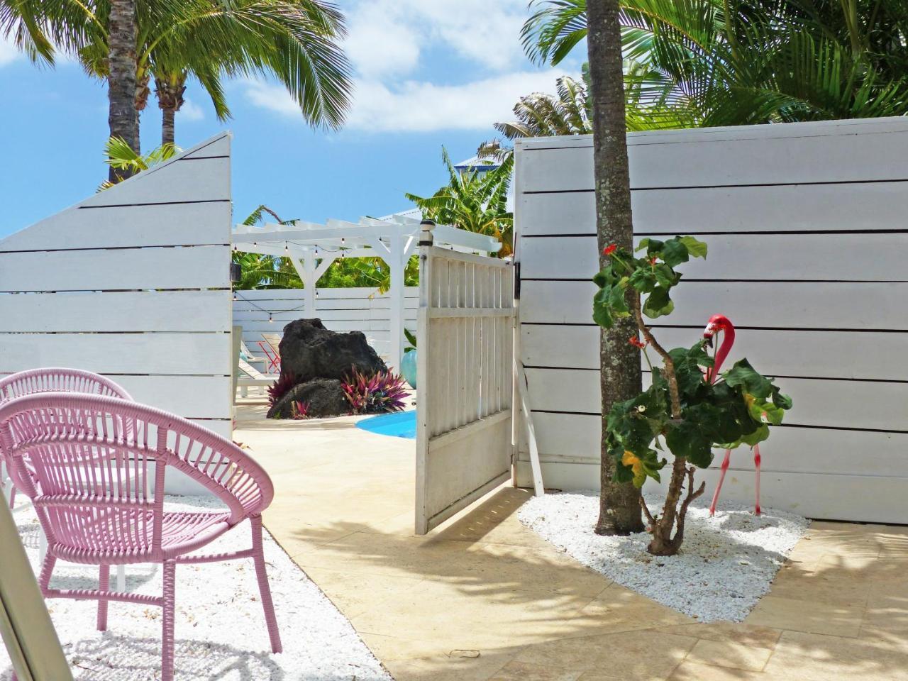 La Boheme, Residence De 5 Appartements Avec Piscine, Vue Ocean, Petite Ile 외부 사진