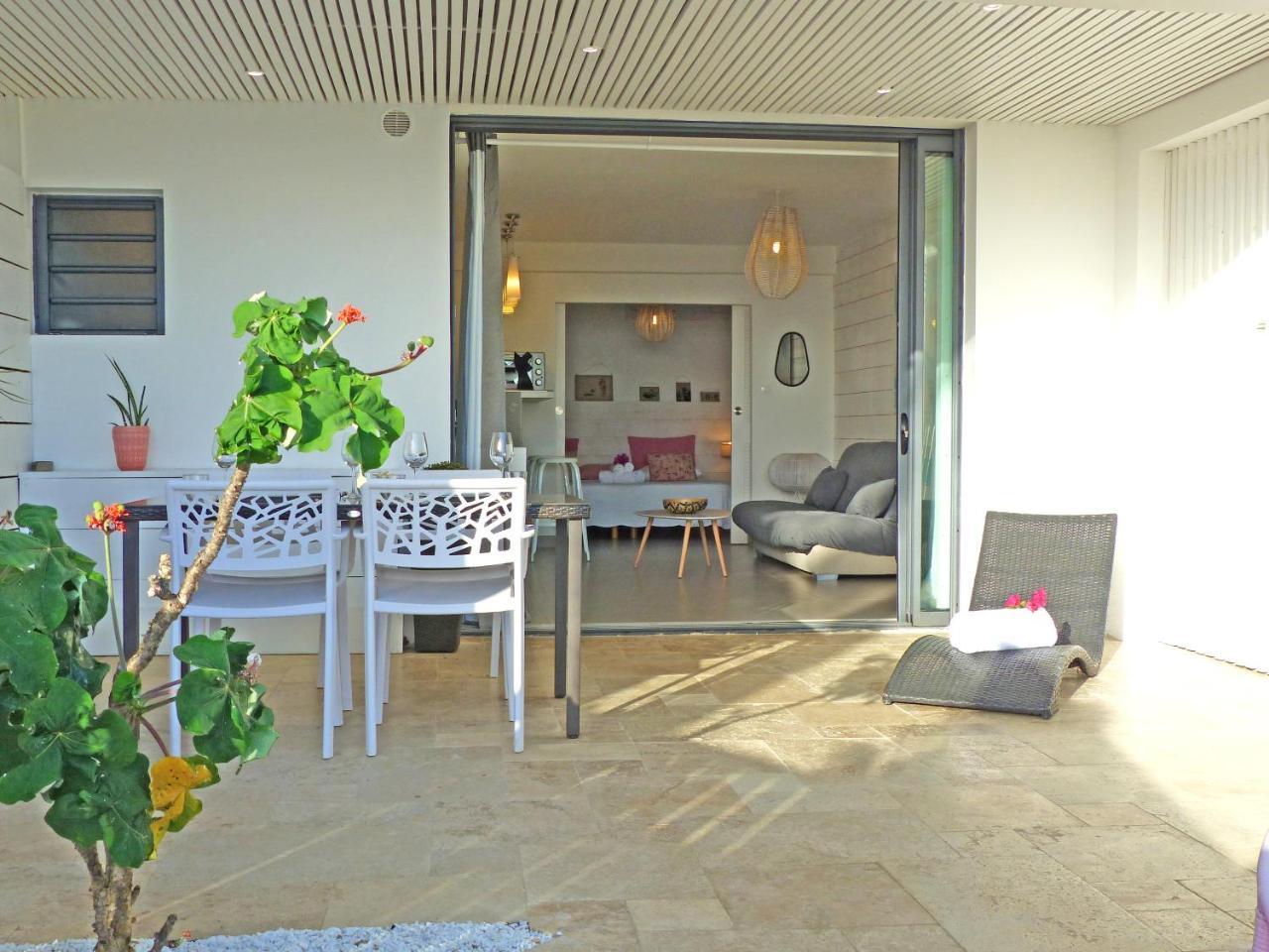 La Boheme, Residence De 5 Appartements Avec Piscine, Vue Ocean, Petite Ile 외부 사진