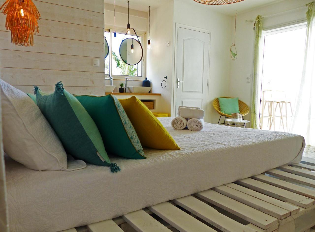 La Boheme, Residence De 5 Appartements Avec Piscine, Vue Ocean, Petite Ile 외부 사진