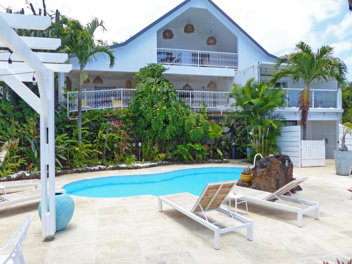 La Boheme, Residence De 5 Appartements Avec Piscine, Vue Ocean, Petite Ile 외부 사진